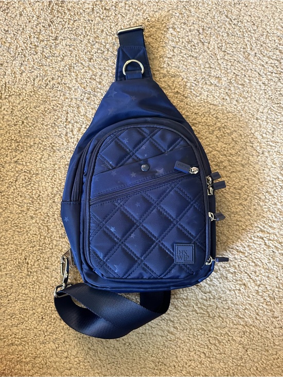 IHKWIP Handbags - IHKWIP Navy sling bag